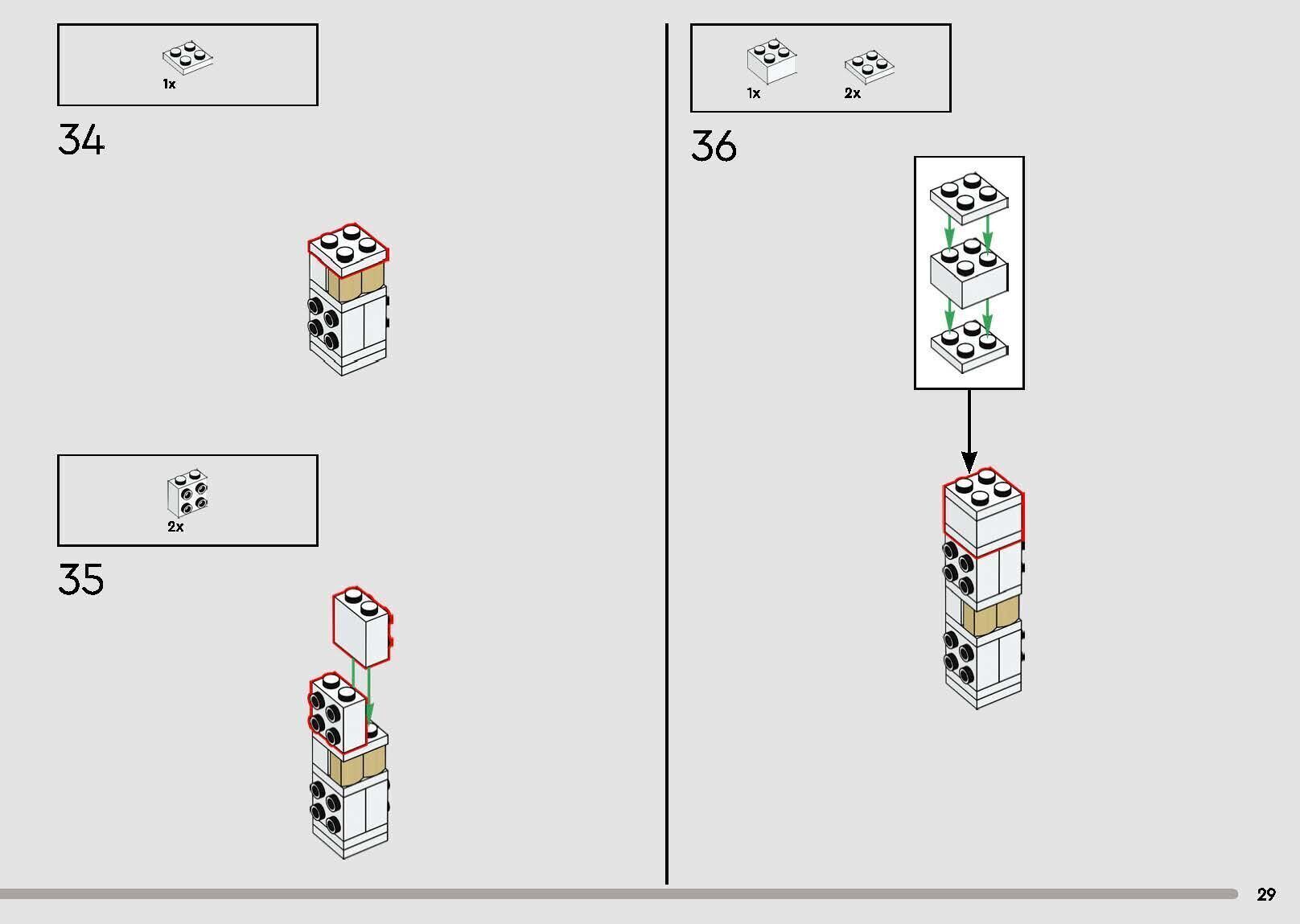 TwindBricks3D - 21349 Tuxedo Cat - High version   3D print model_41