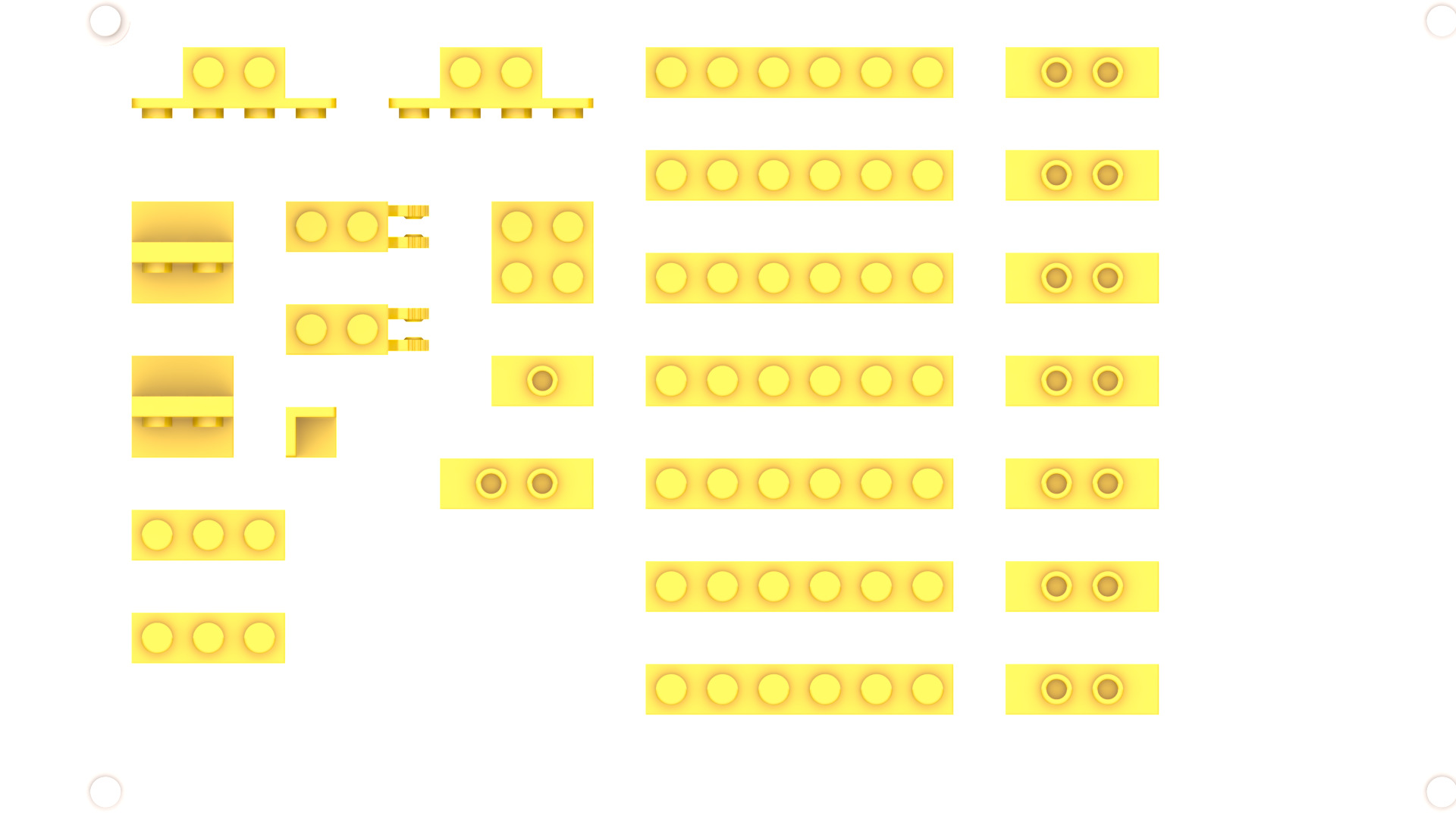 TwindBricks3D - 21349 Tuxedo Cat - High version   3D print model_25
