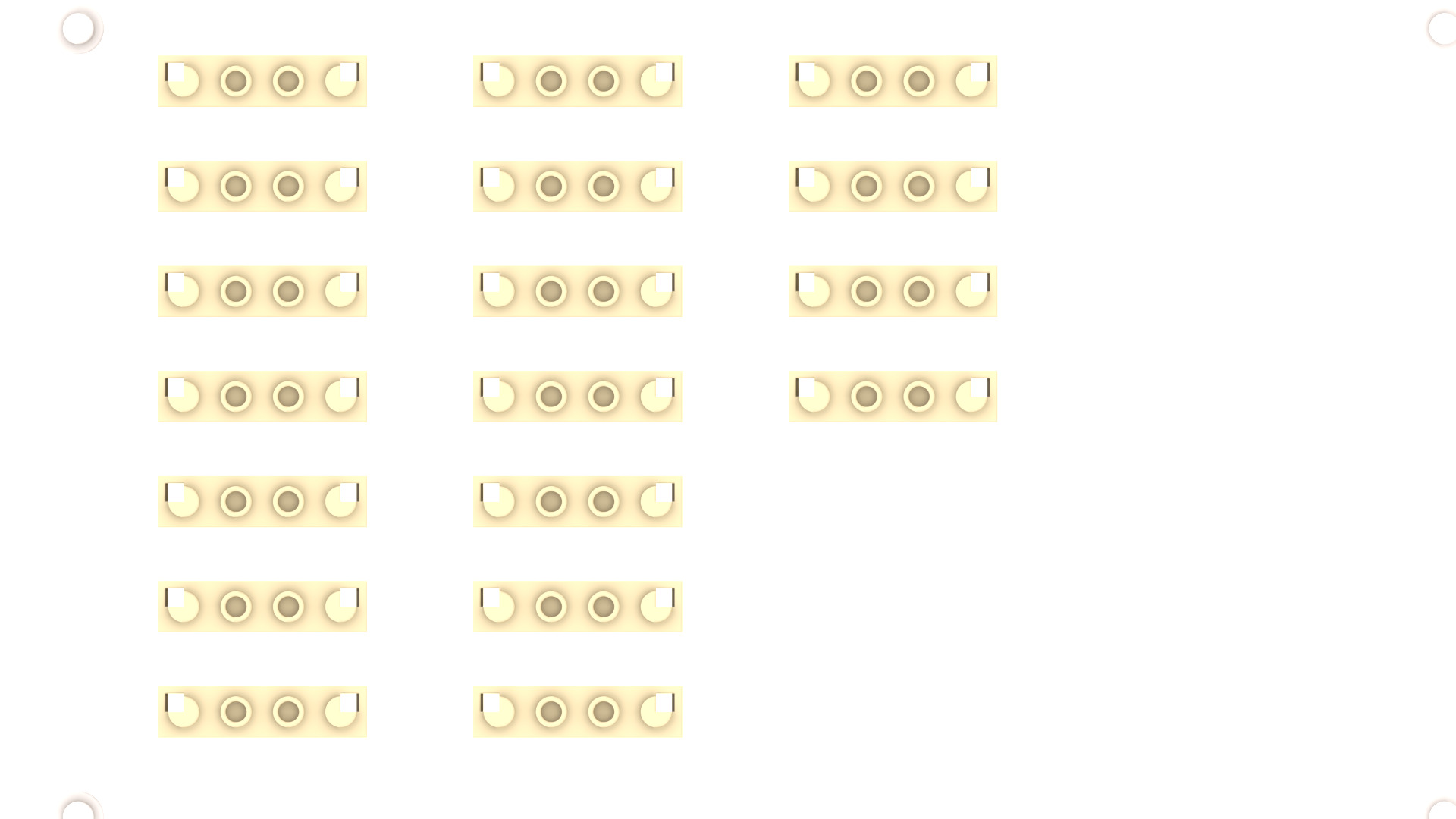 TwindBricks3D - 21349 Tuxedo Cat - High version   3D print model_28