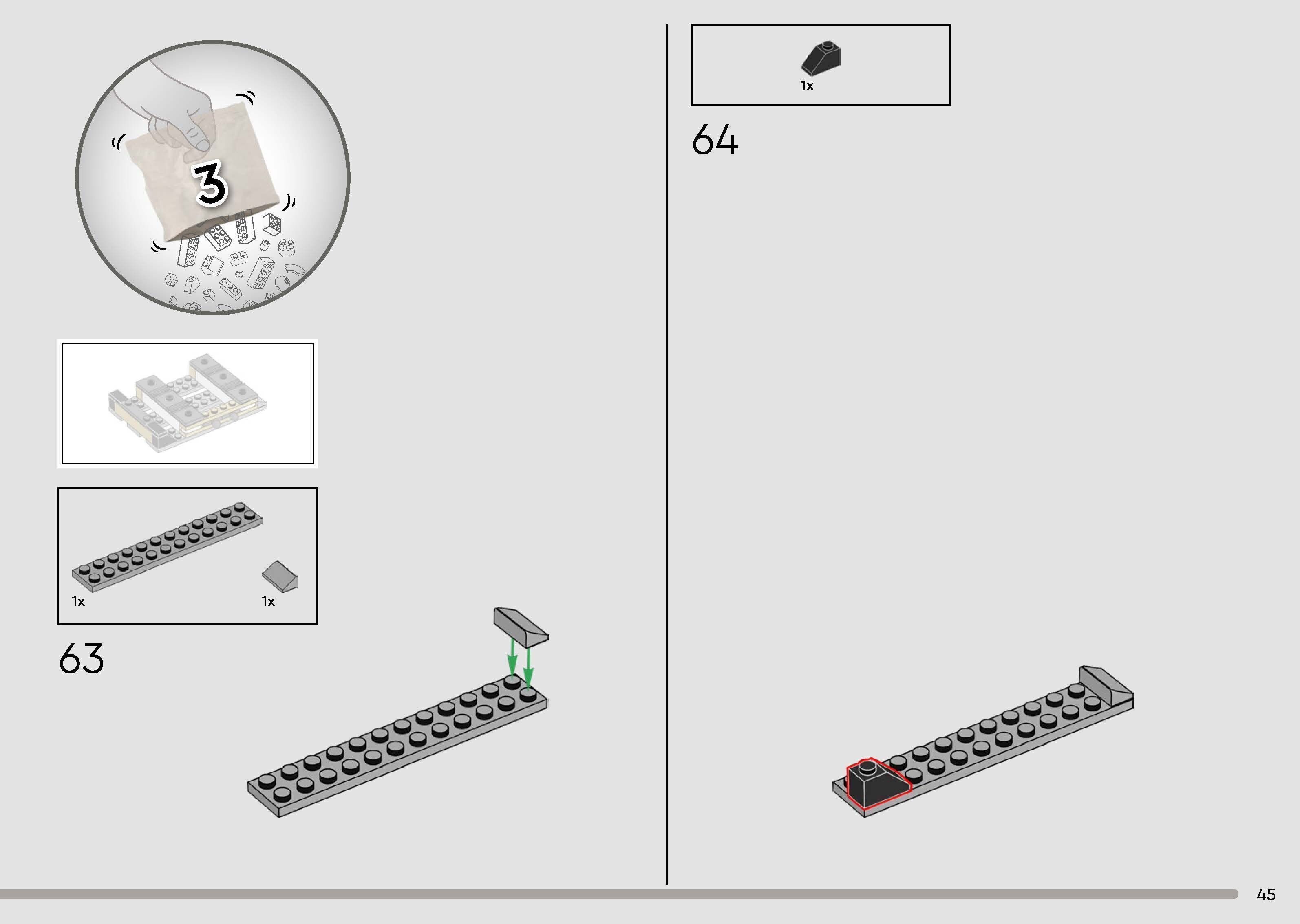TwindBricks3D - 21349 Tuxedo Cat - High version   3D print model_61
