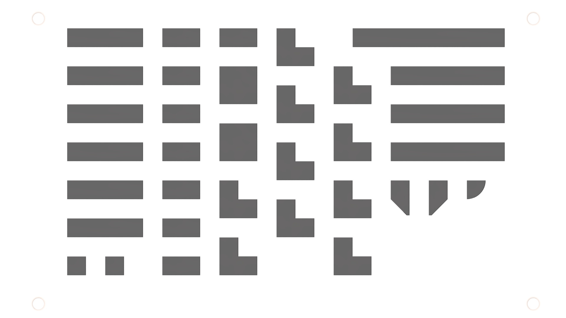 TwindBricks3D - 21349 Tuxedo Cat - High version   3D print model_9