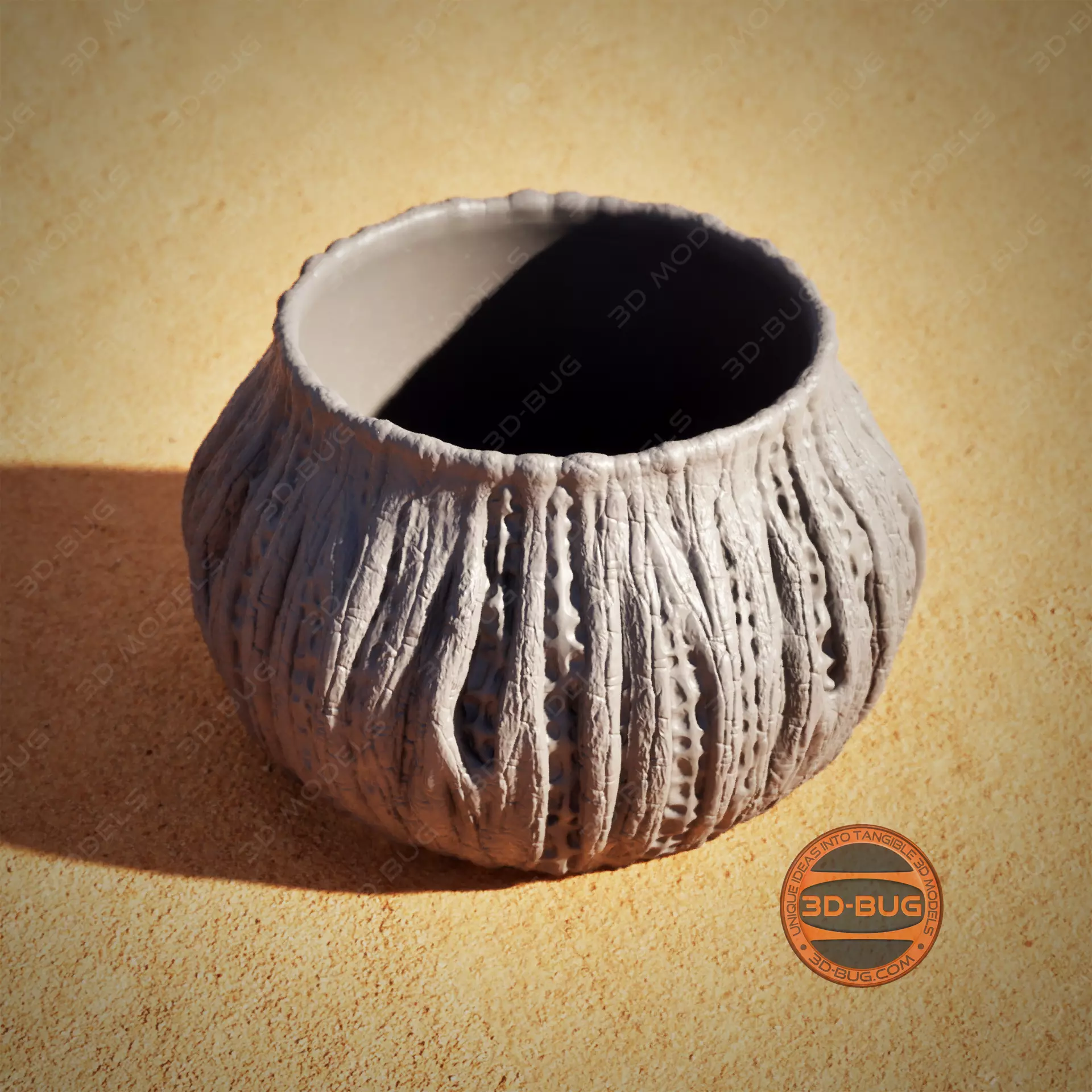 ALIEN PLANTER VASE PEN HOLDER 3D print model_0