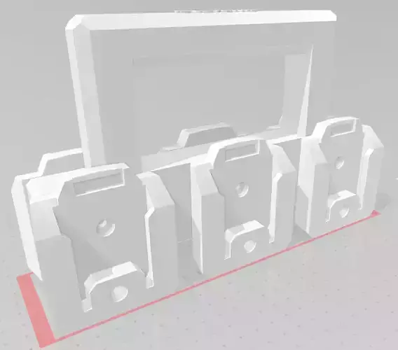 Parkside battery holder 6 battery