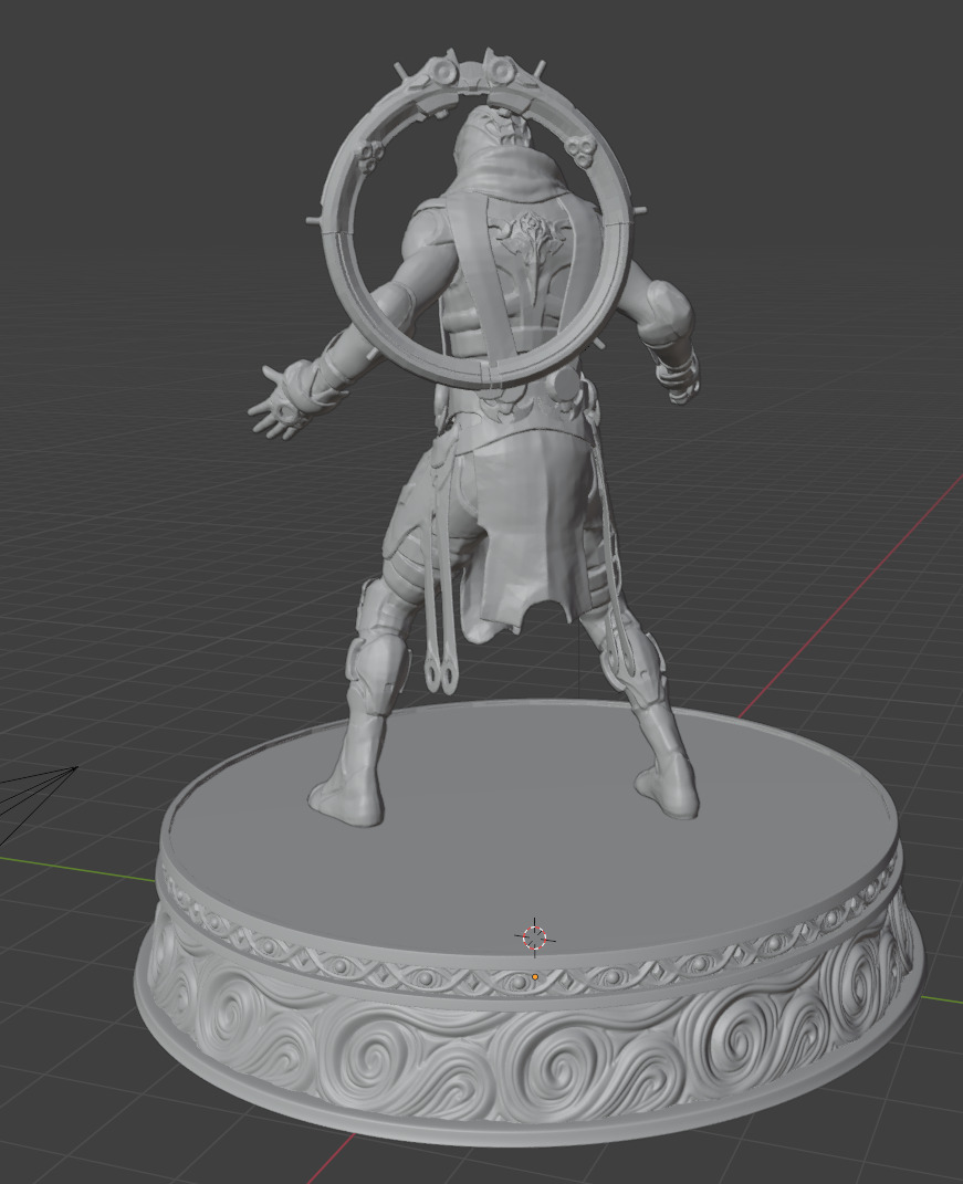 3D Printable Model of Gideon - Inspired by Paragon 3D print model_2