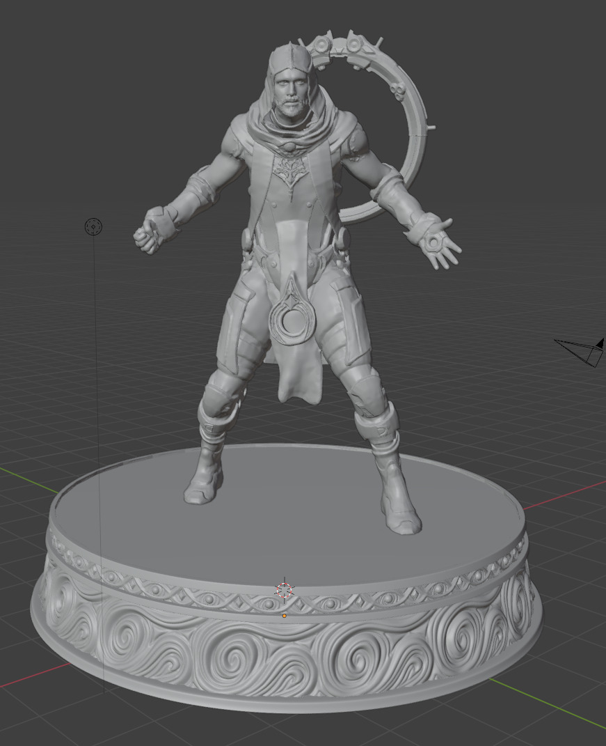 3D Printable Model of Gideon - Inspired by Paragon 3D print model_1