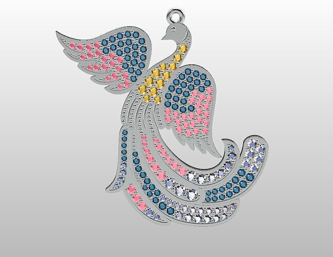 phoenix 3D print model