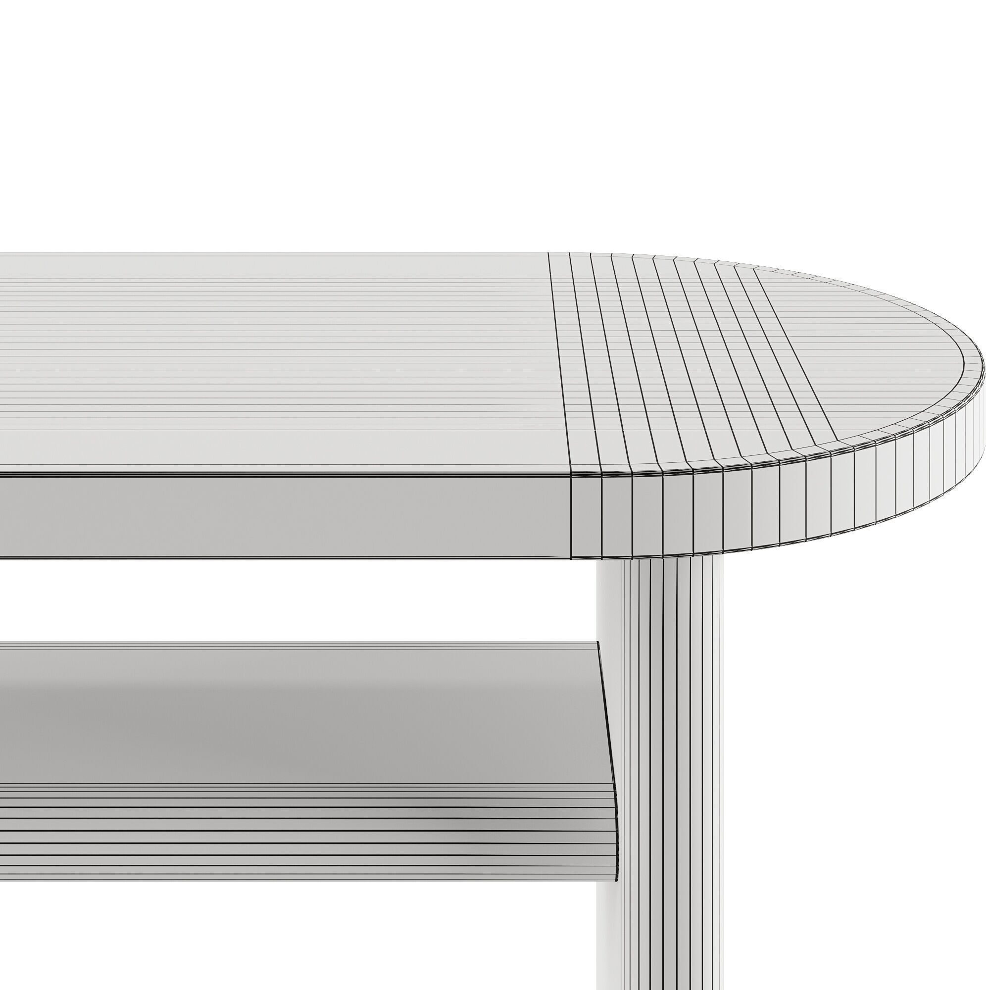 Cayman Console Table 3D model_9