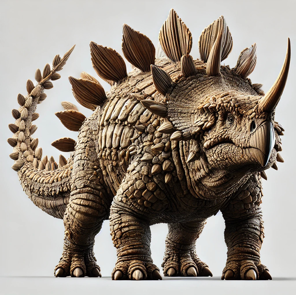 Realistic Ankylosaurus 3D Model - PBR Textures 3D model_3