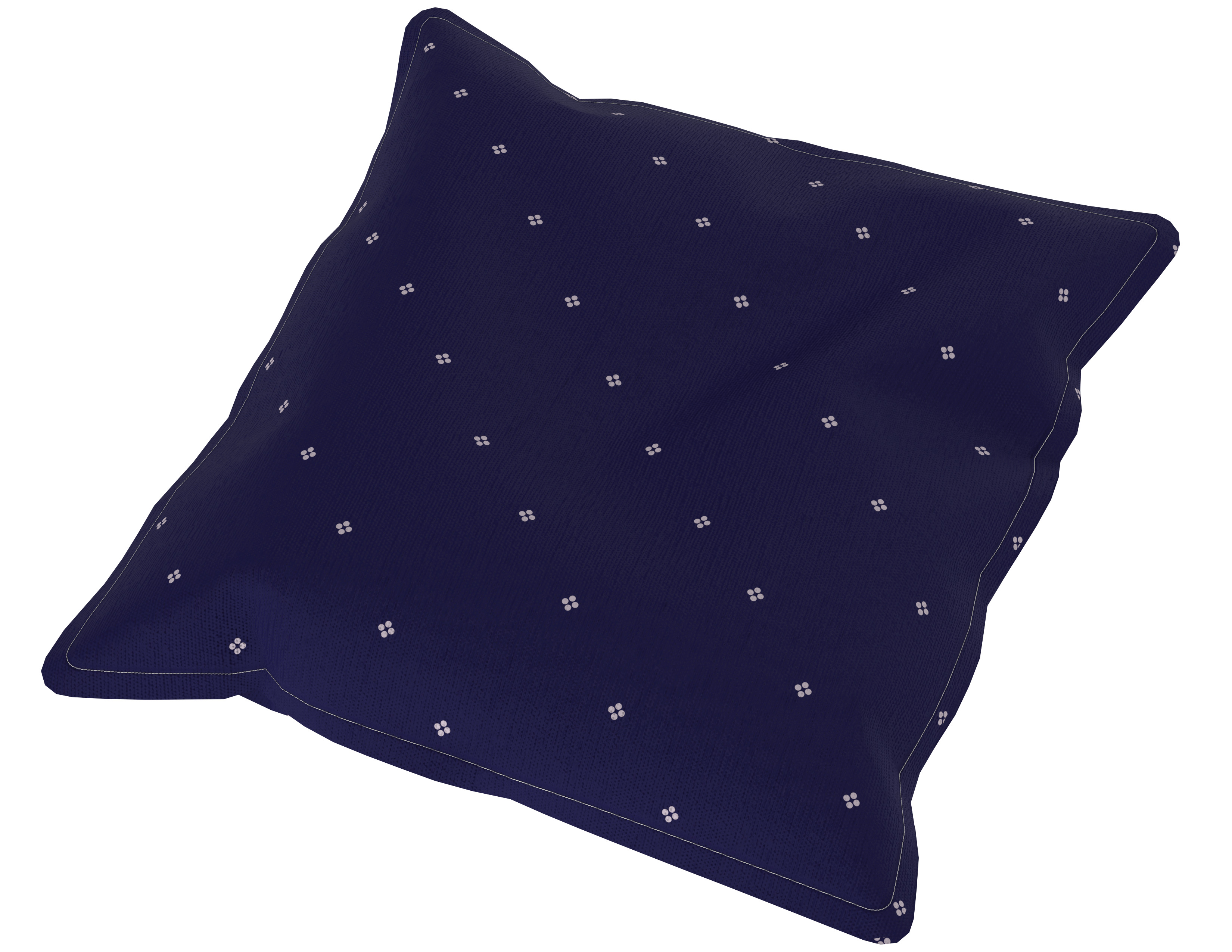 mall Pillow 3D Model  Soft Fabric Cushion  Low-poly 3D model_3