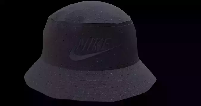 Sports Style Bucket Hat 3D Model  Casual and Athletic Headwear 