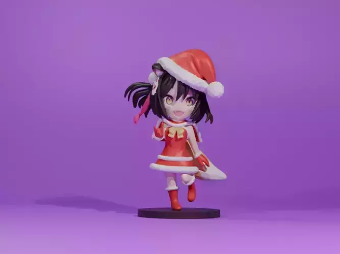 Blue archive - KudaIzuna Santa costume 3D print model