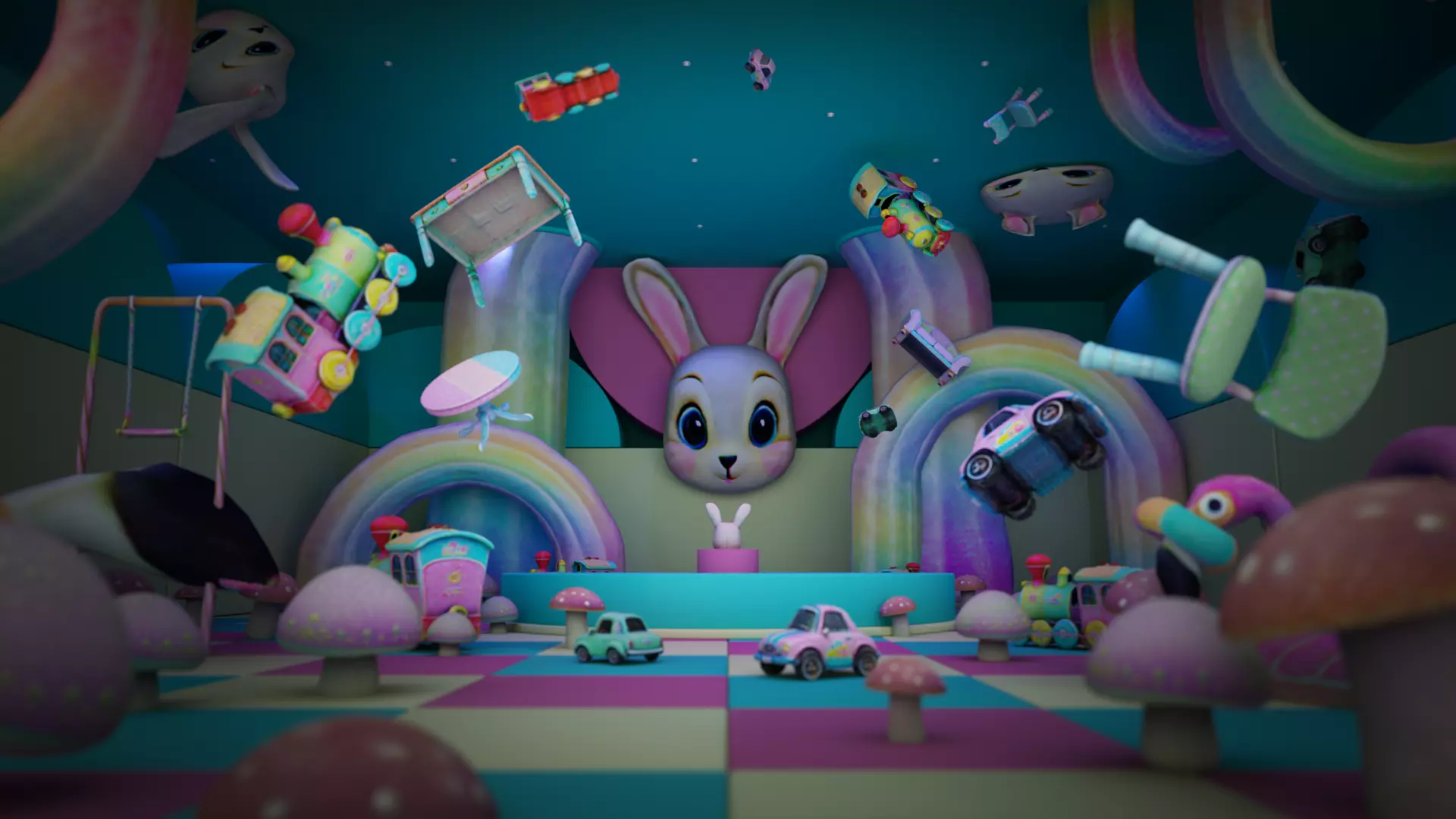 Dreamcore Assets Pack Low-poly 3D model_0