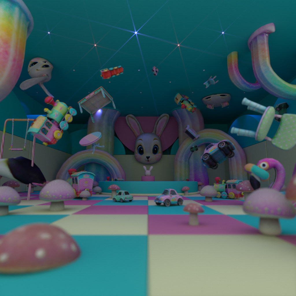 Dreamcore Assets Pack Low-poly 3D model_7