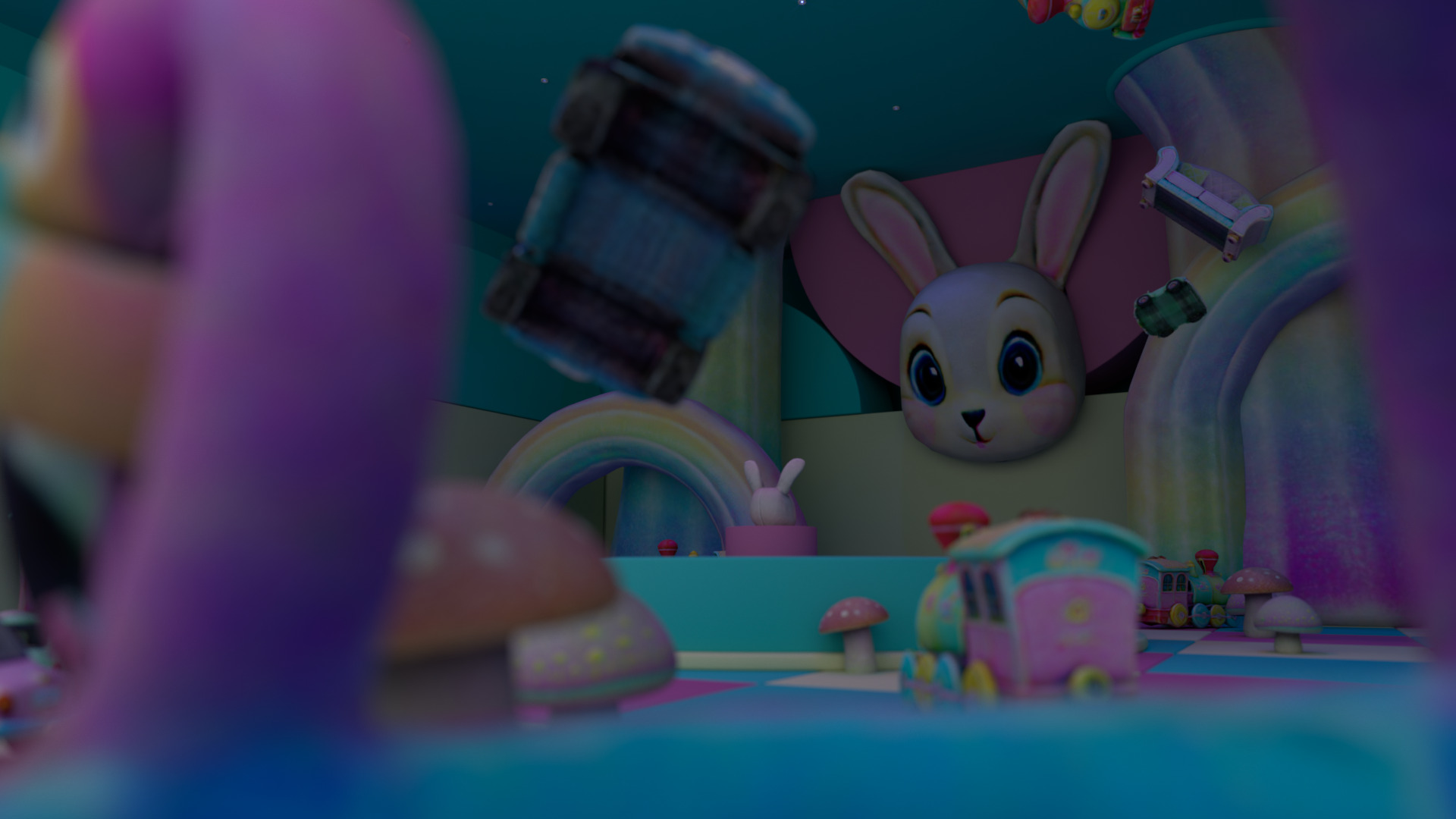 Dreamcore Assets Pack Low-poly 3D model_3