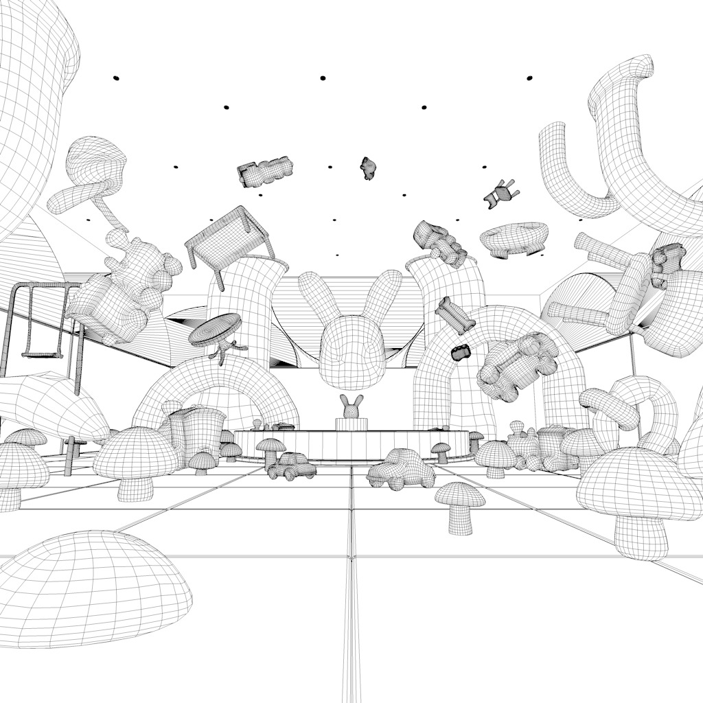 Dreamcore Assets Pack Low-poly 3D model_12