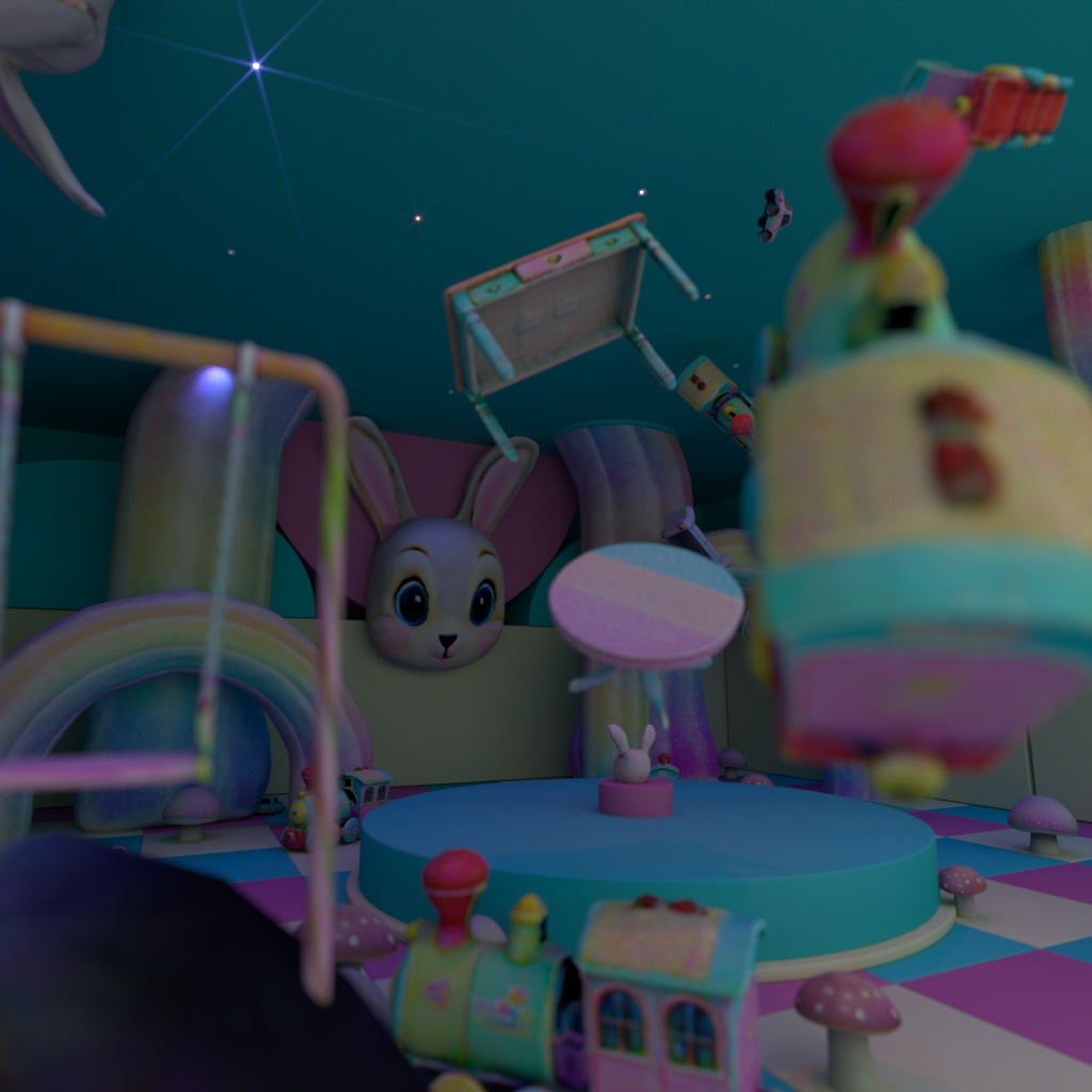 Dreamcore Assets Pack Low-poly 3D model_10