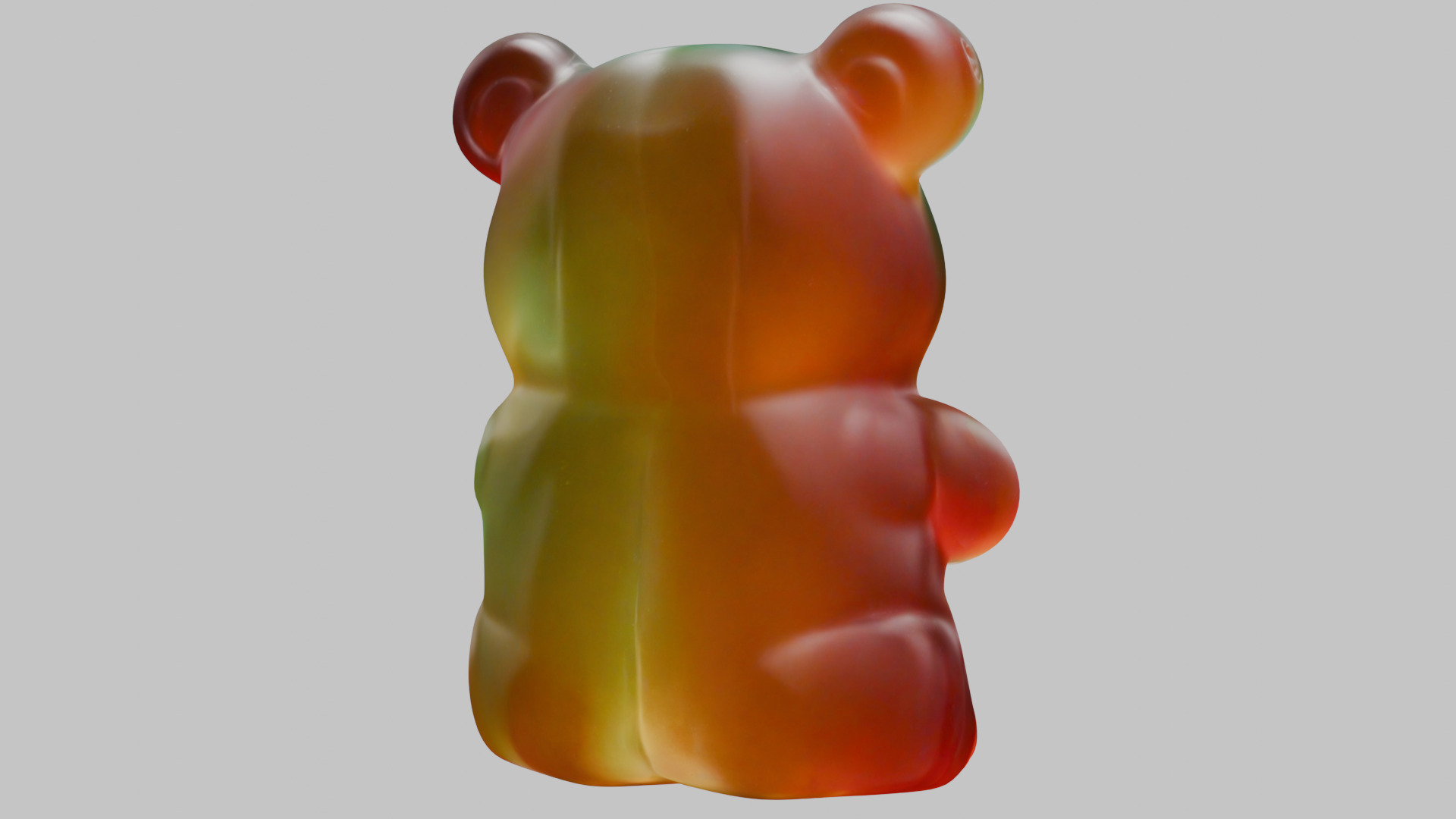 gummy bear Low-poly 3D model_14