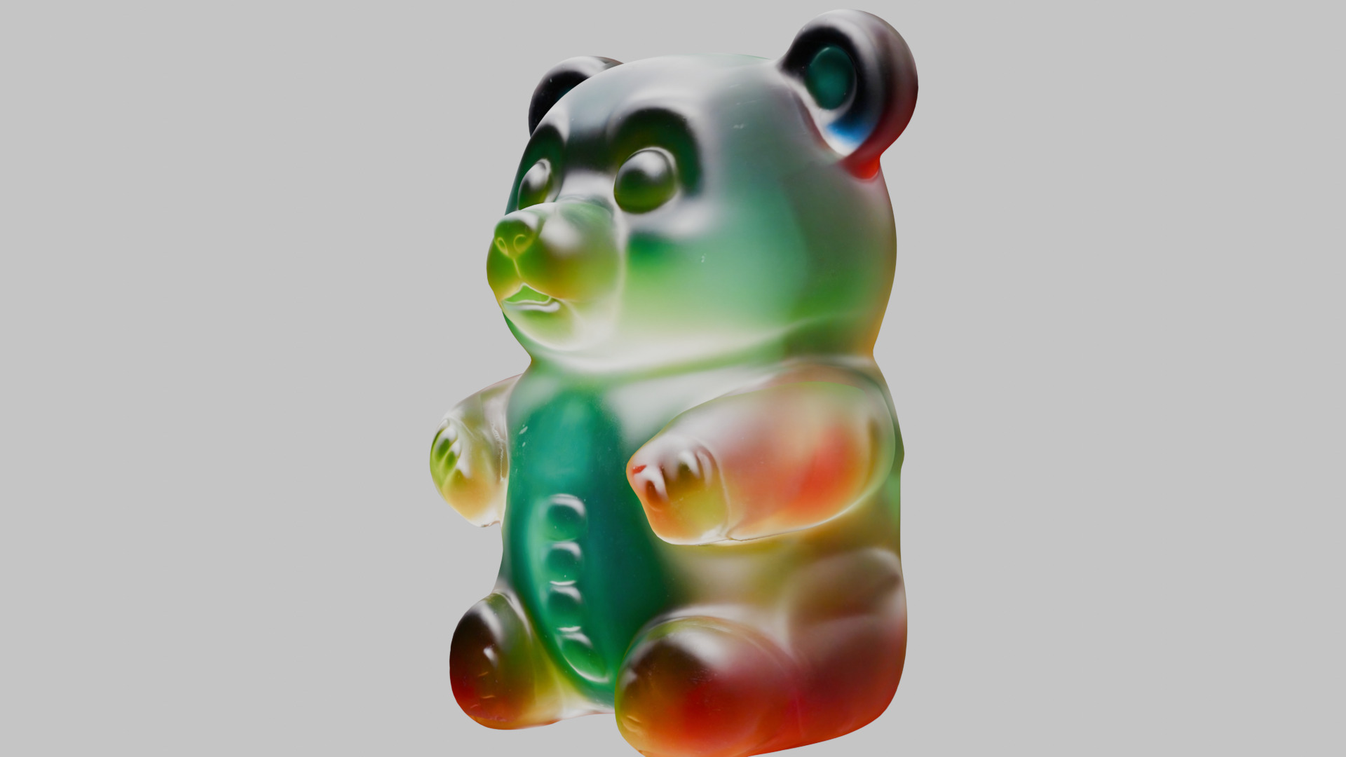 gummy bear Low-poly 3D model_6