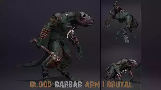 Blood Barbar Arm1 Brutal
