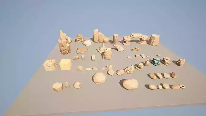 Stylized Rocks