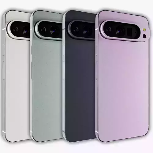Google Pixel 9 Pro 3D Model - High-Quality with 3D model