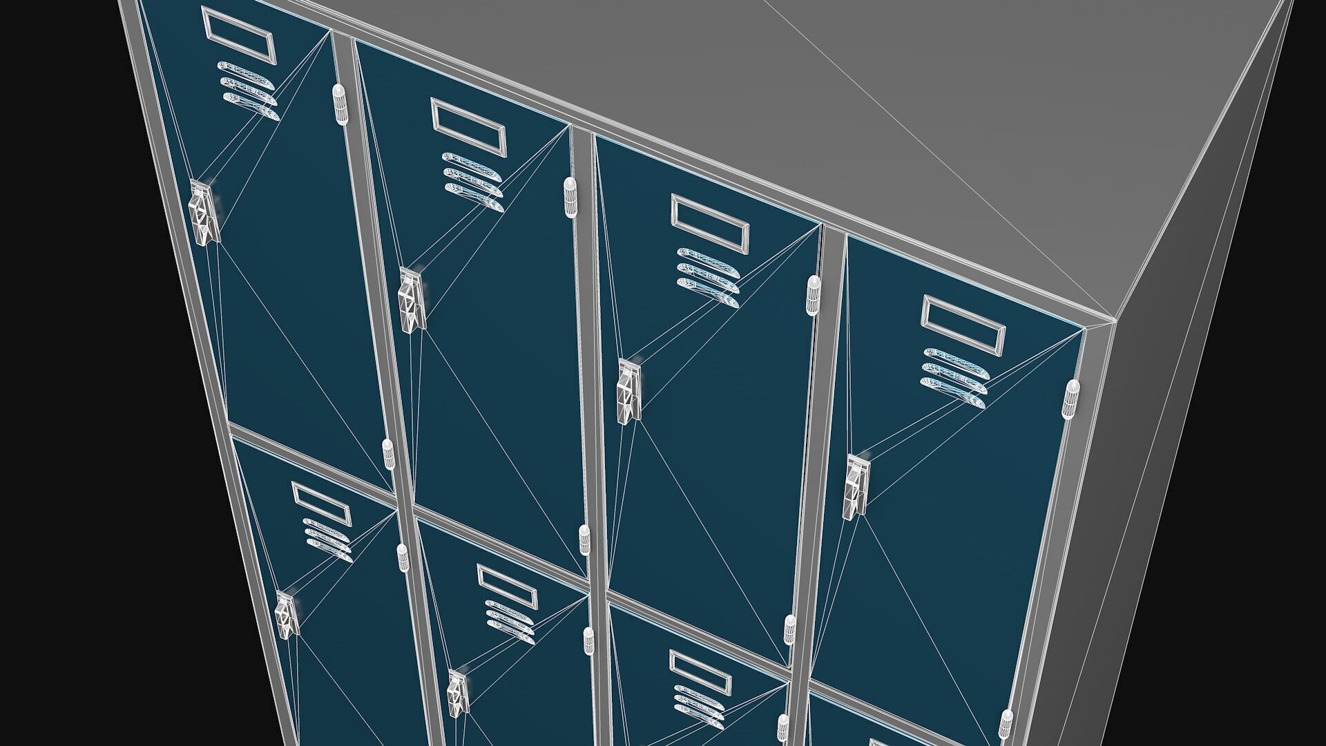 Cupboard Garage furniture R5 3D model_6