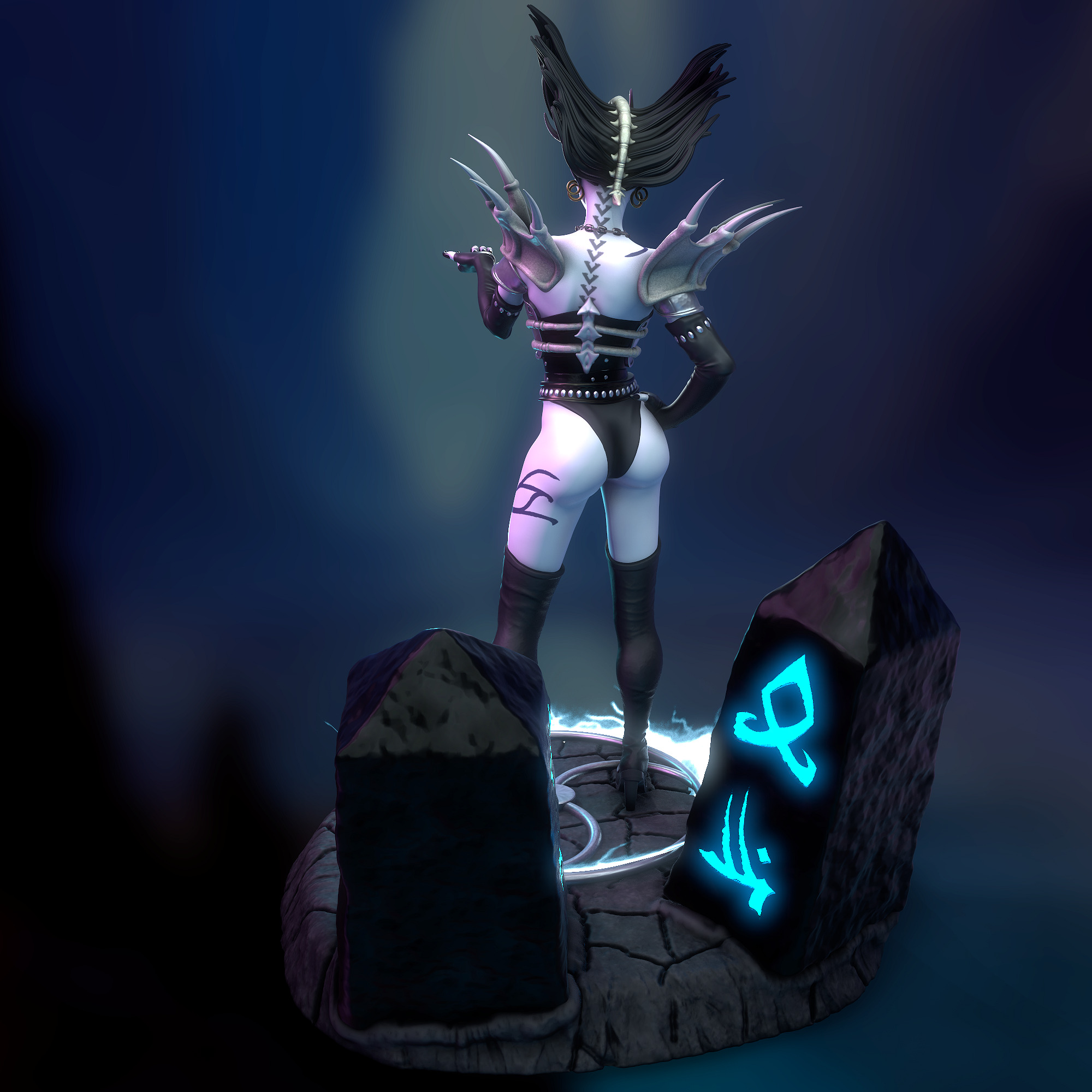 Hecubah from Nox  3D print model_1