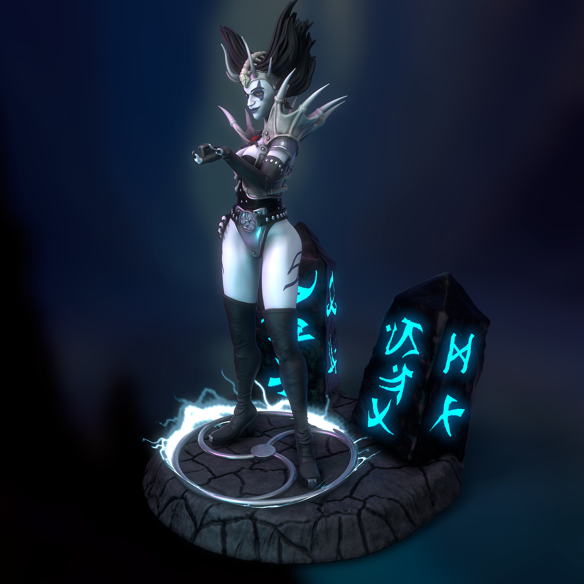 Hecubah from Nox  3D print model_2