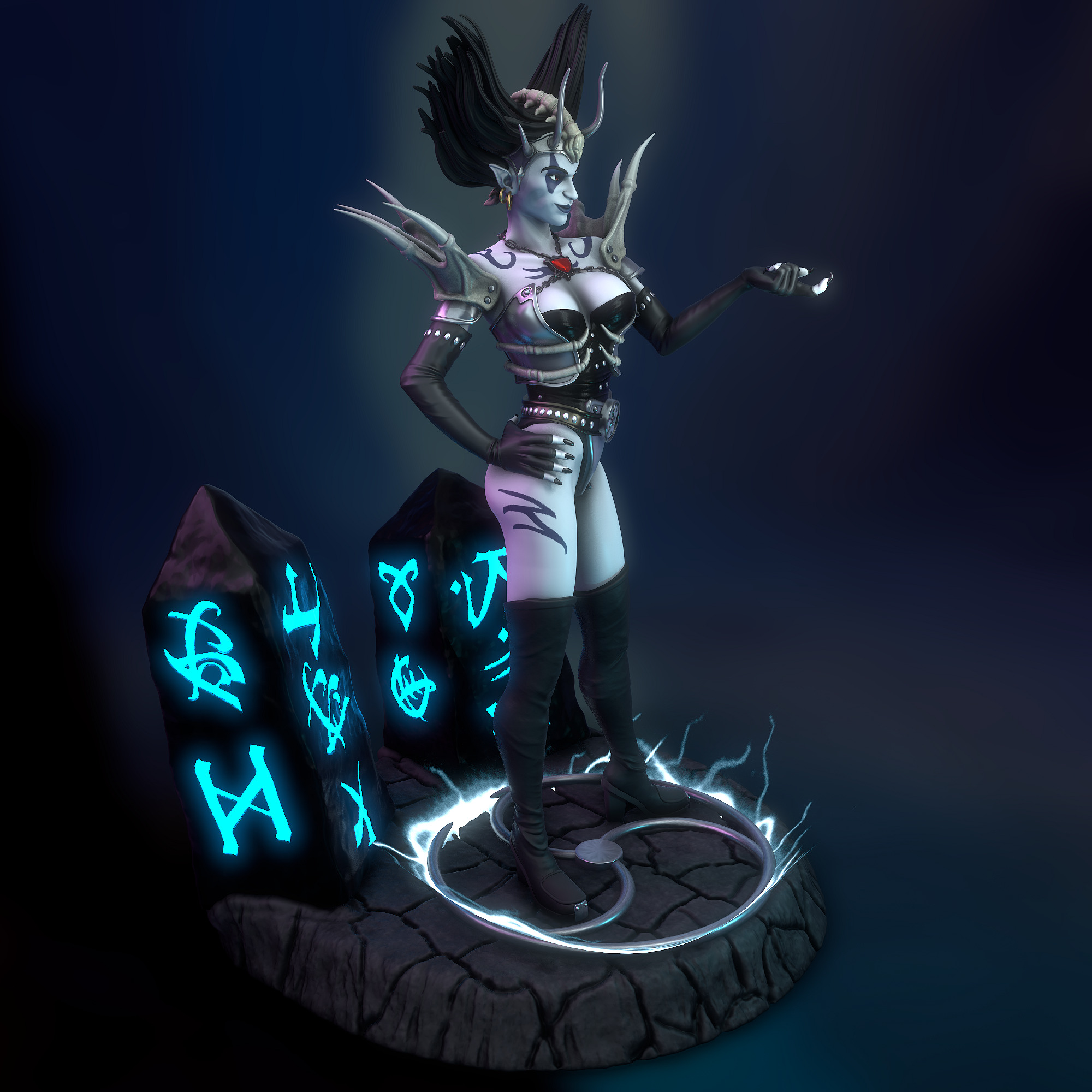 Hecubah from Nox  3D print model_3