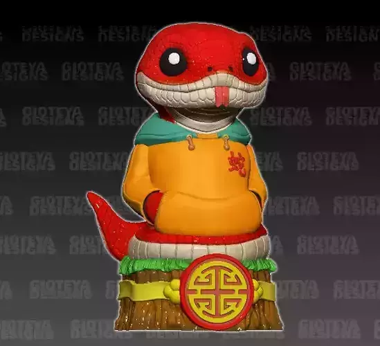 Chinese New Year 2025 Wood Snake