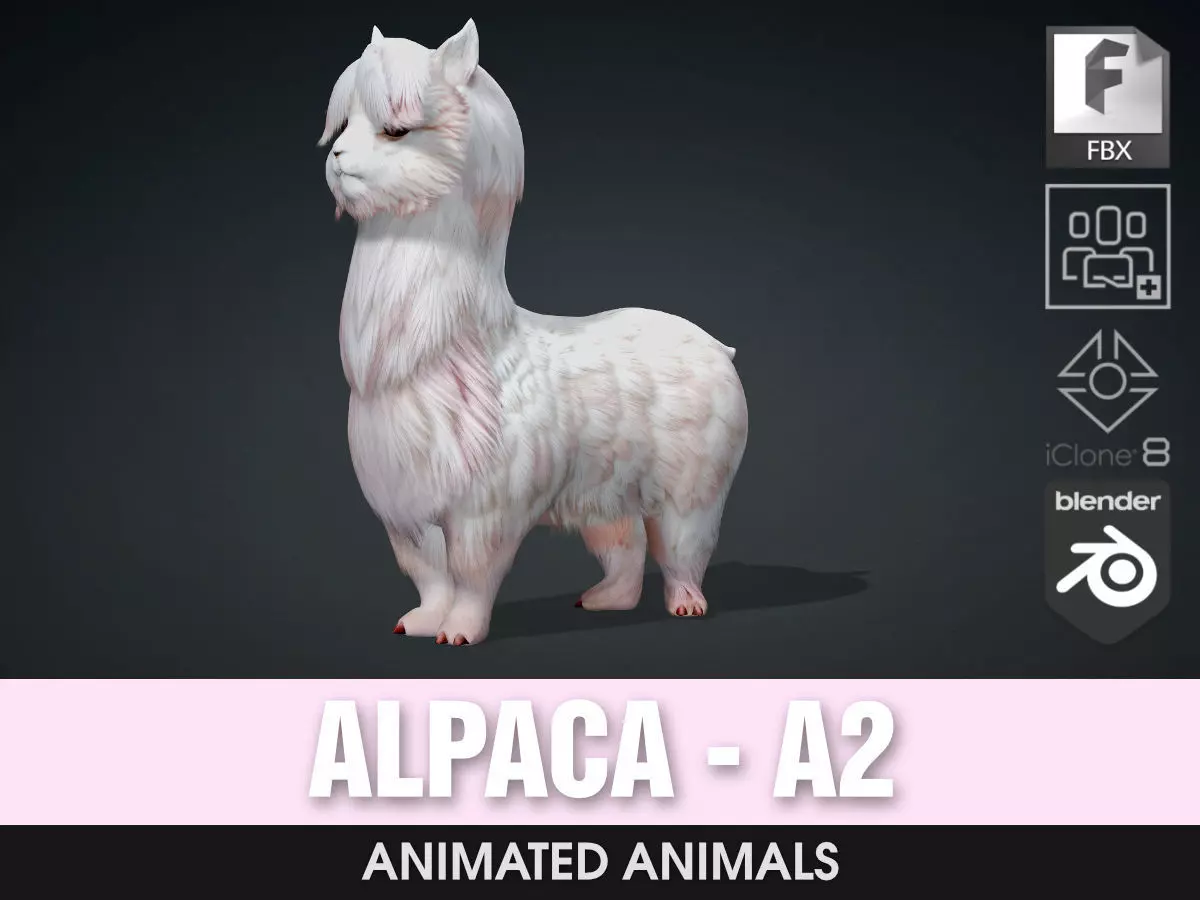 Alpaca-A2 3D model_0