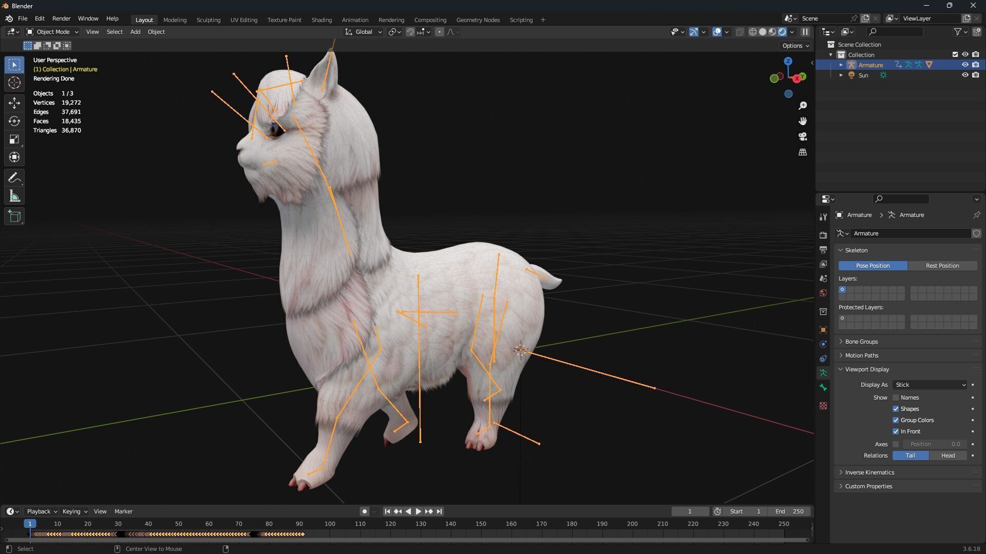 Alpaca-A2 3D model_16