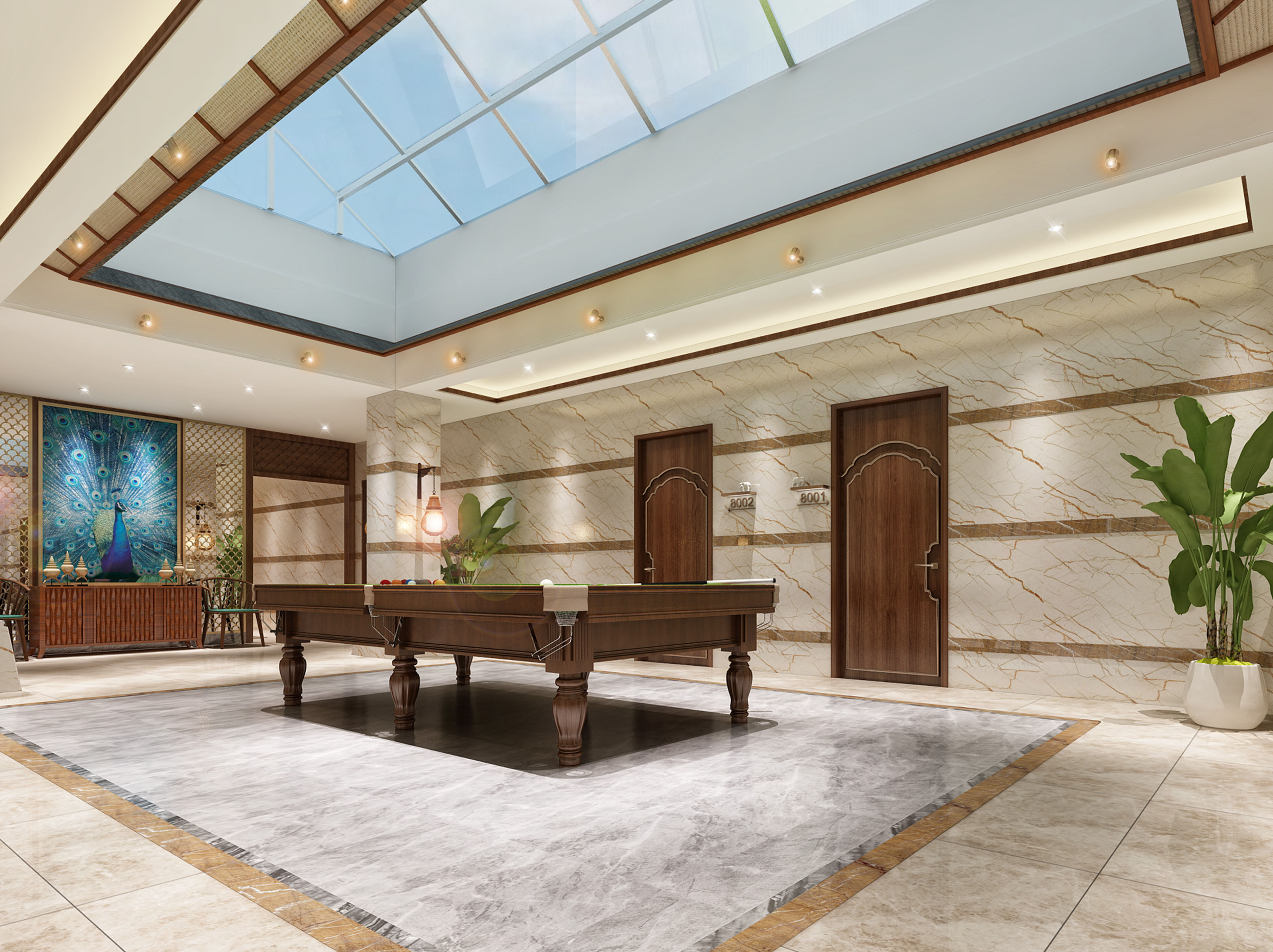 Living room 3D model_1