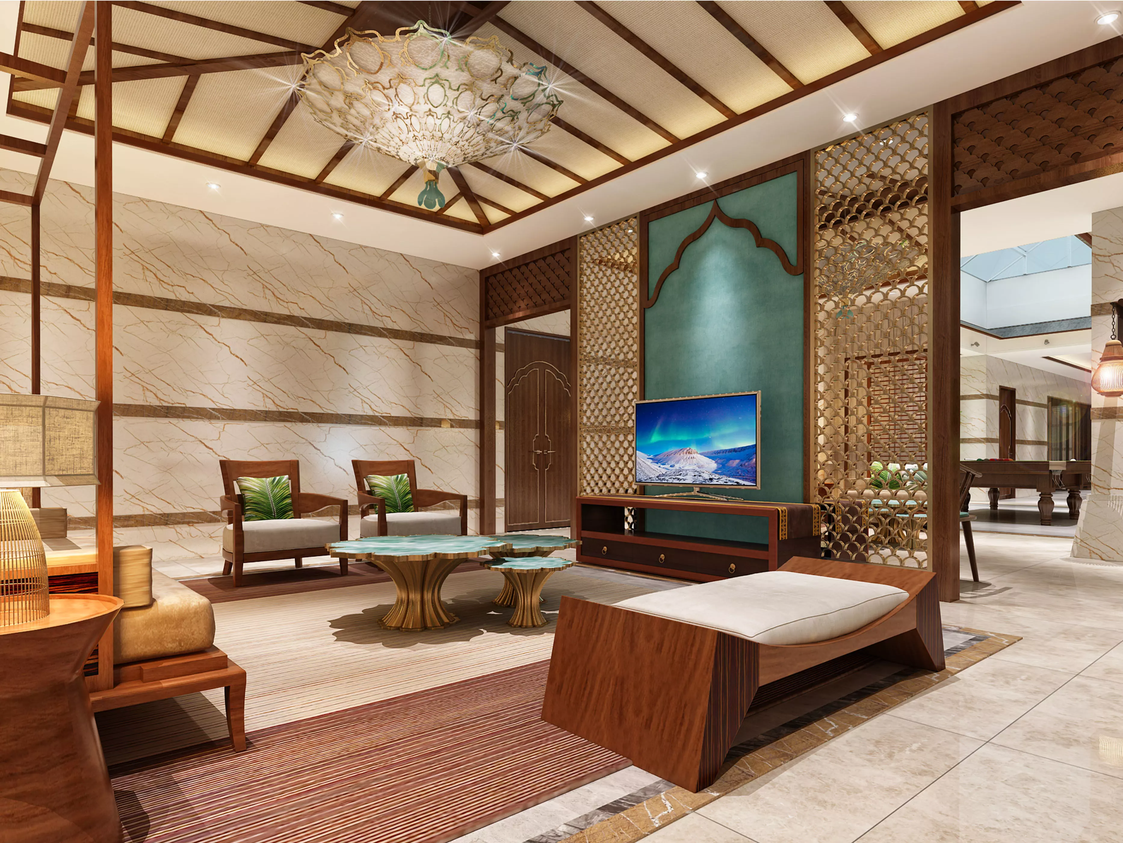 Living room 3D model_0