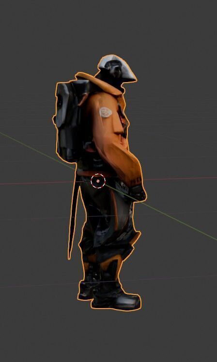 CYBER Boy  3D model_1