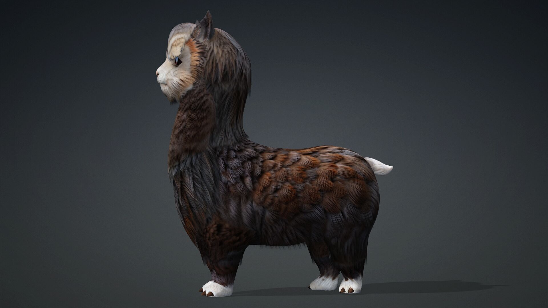 Alpaca-A3 3D model_3