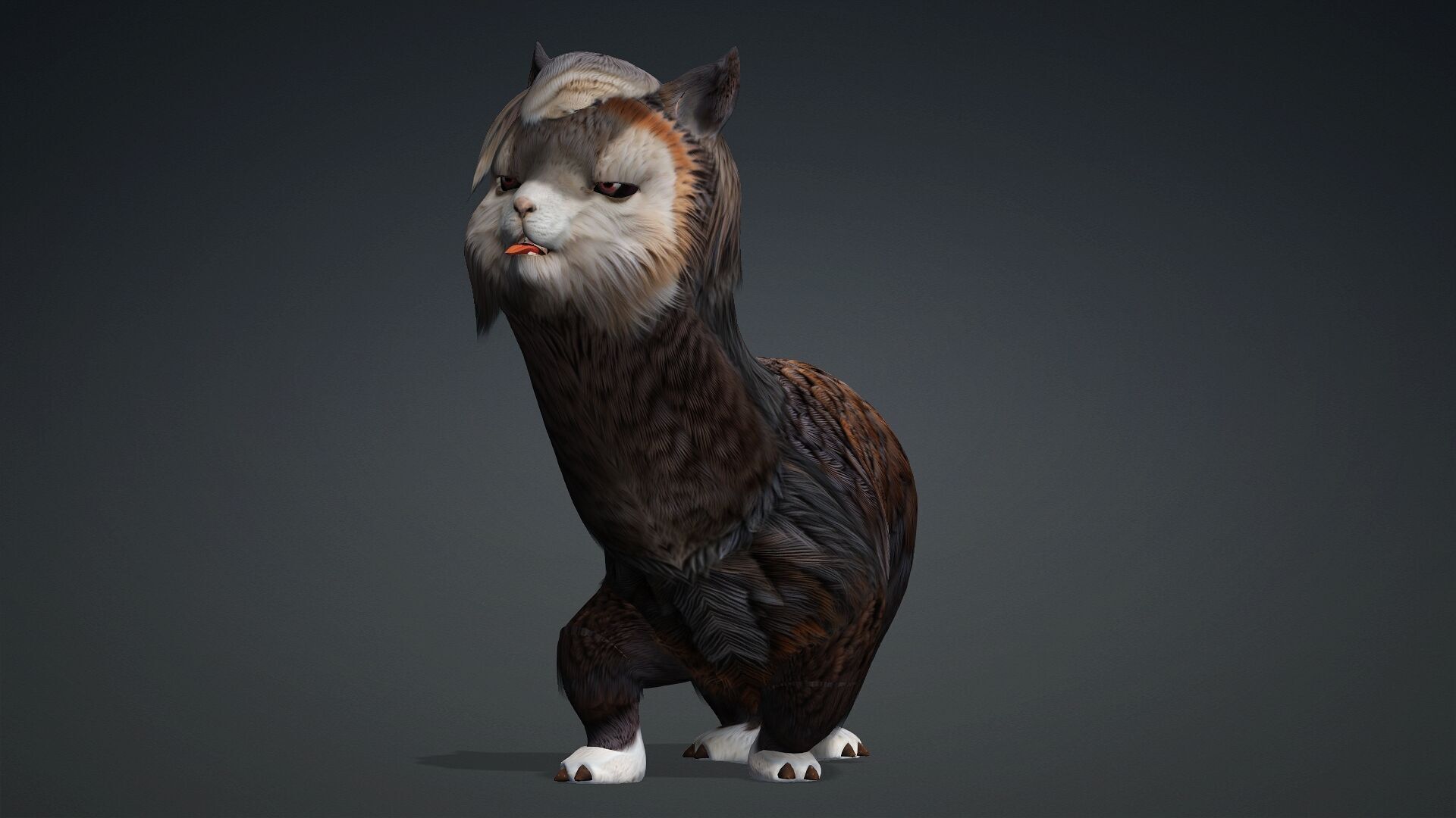 Alpaca-A3 3D model_13