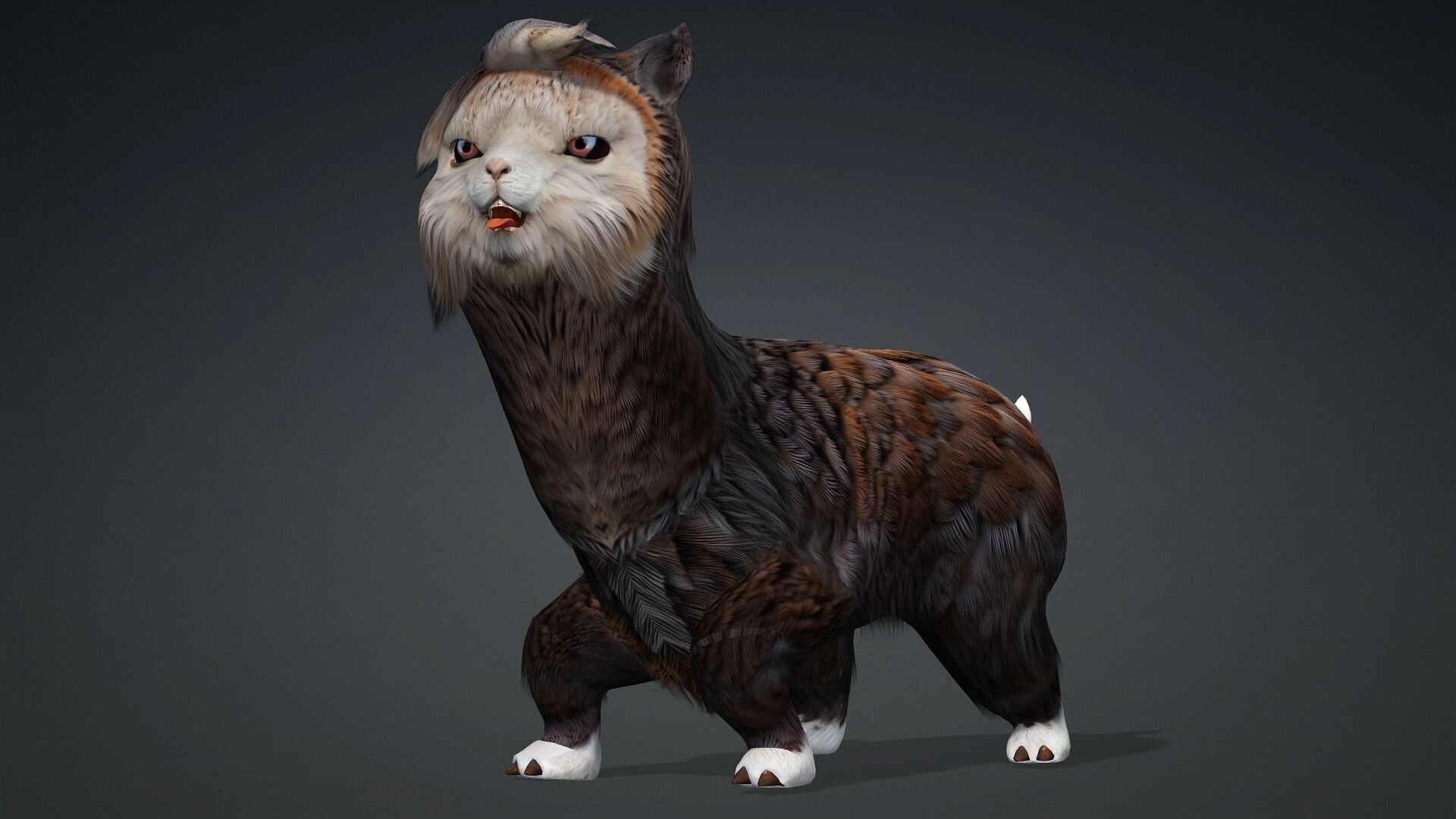 Alpaca-A3 3D model_14