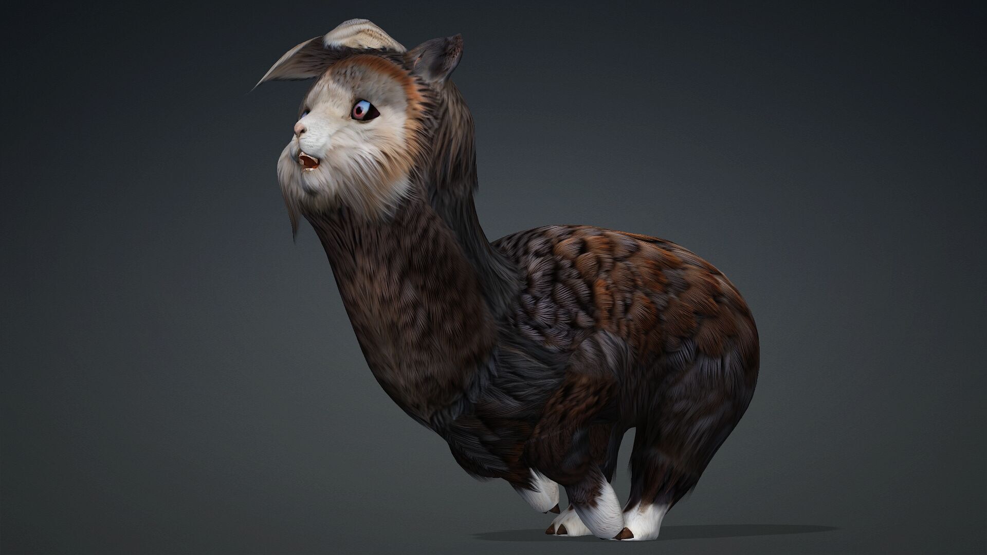 Alpaca-A3 3D model_5