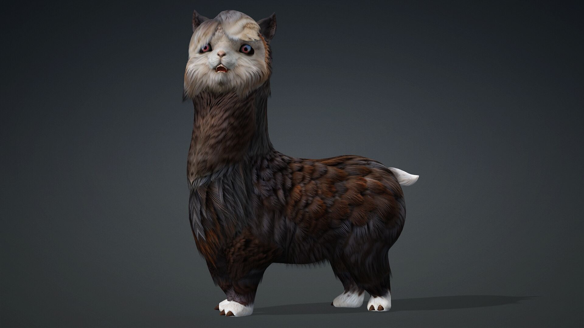 Alpaca-A3 3D model_4