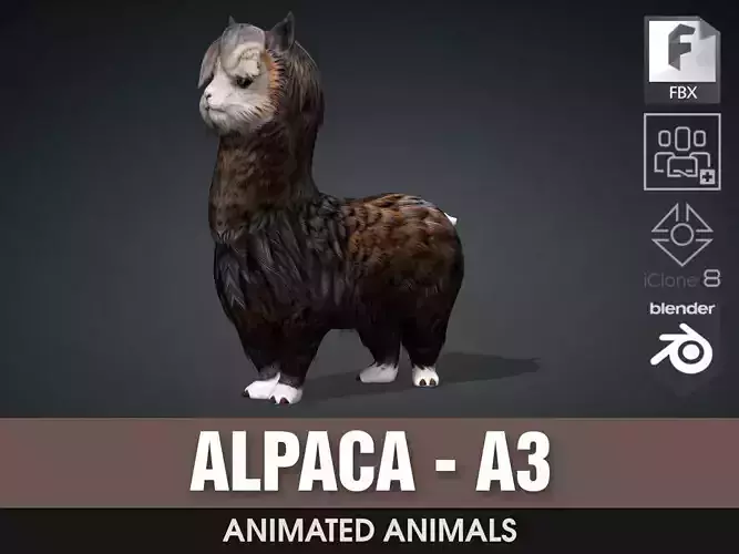 Alpaca-A3 3D model