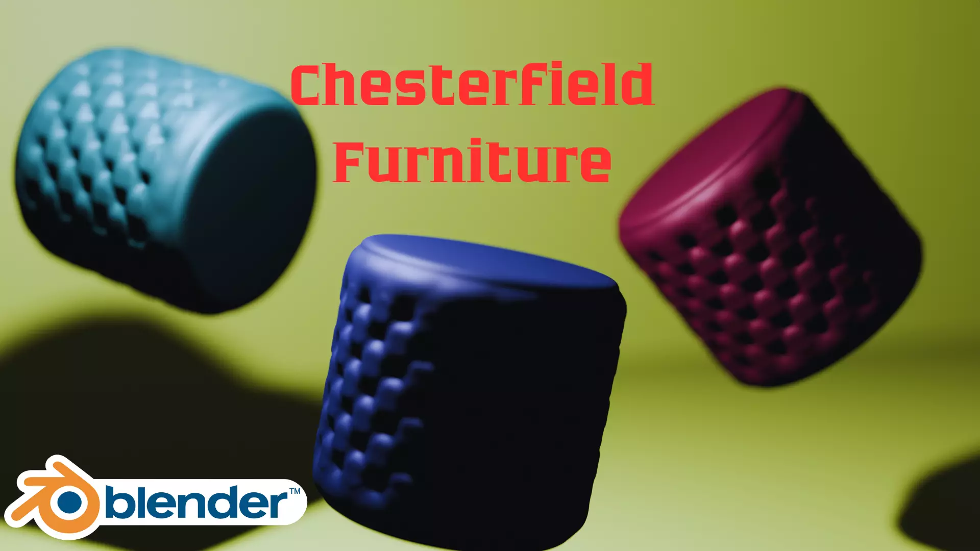 Chesterfield Furniture Free 3D model