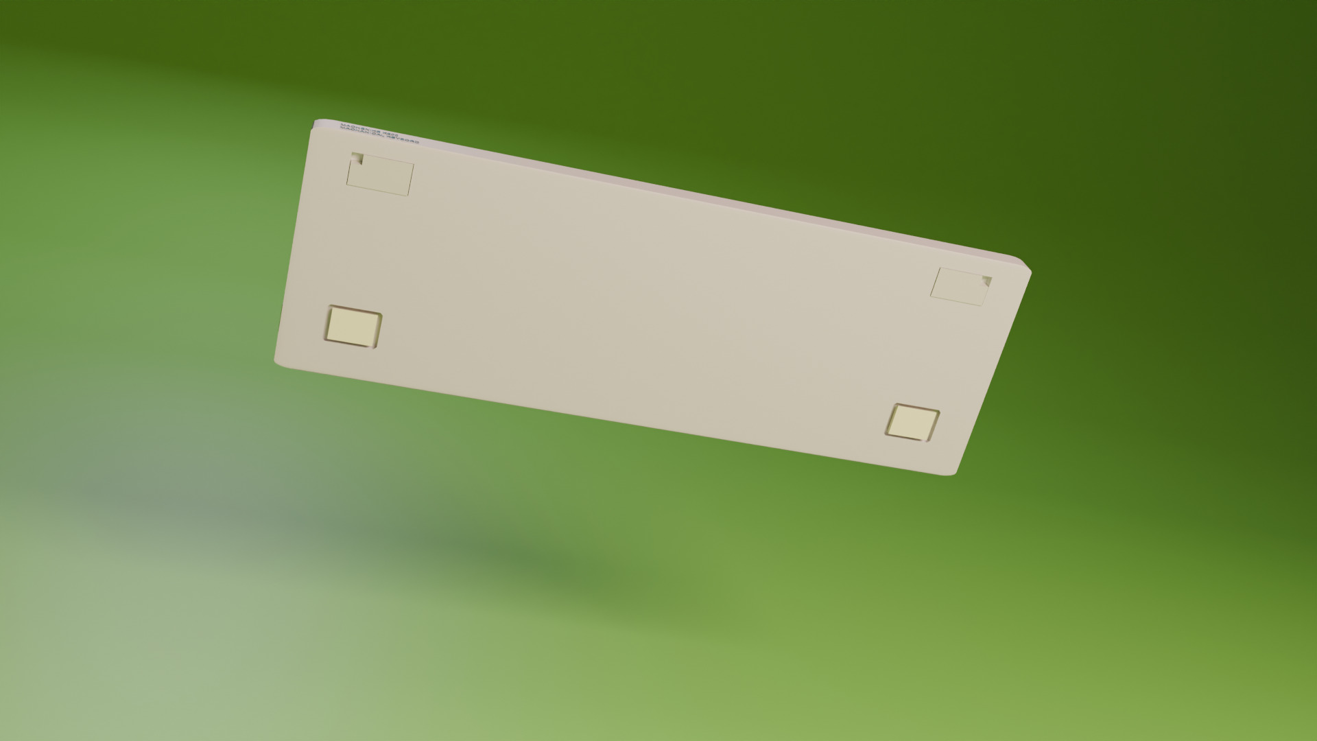 Mechanical Keybord Free 3D model_2