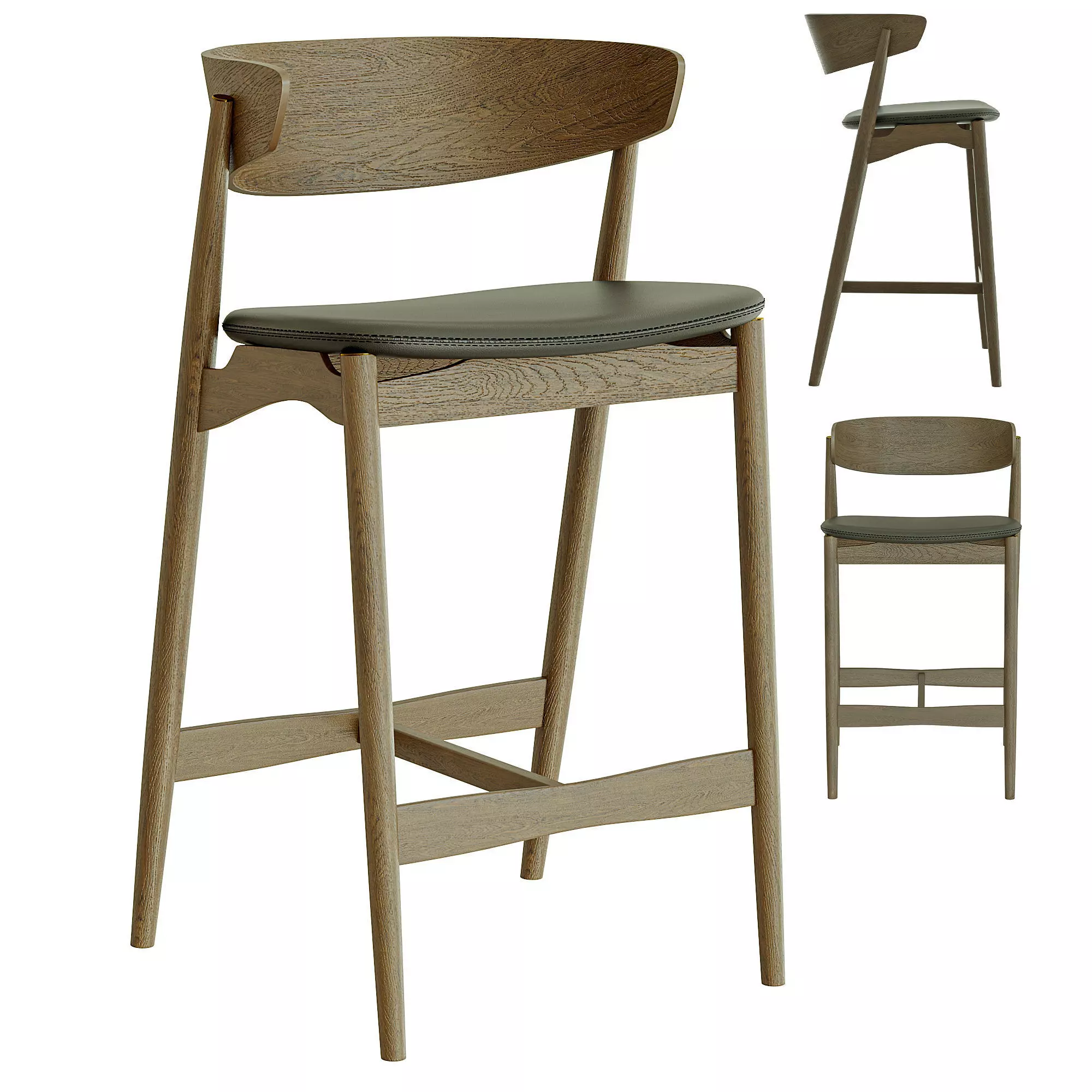 Bar stull2 3D model_0