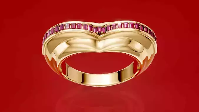 Heart Designer Ring