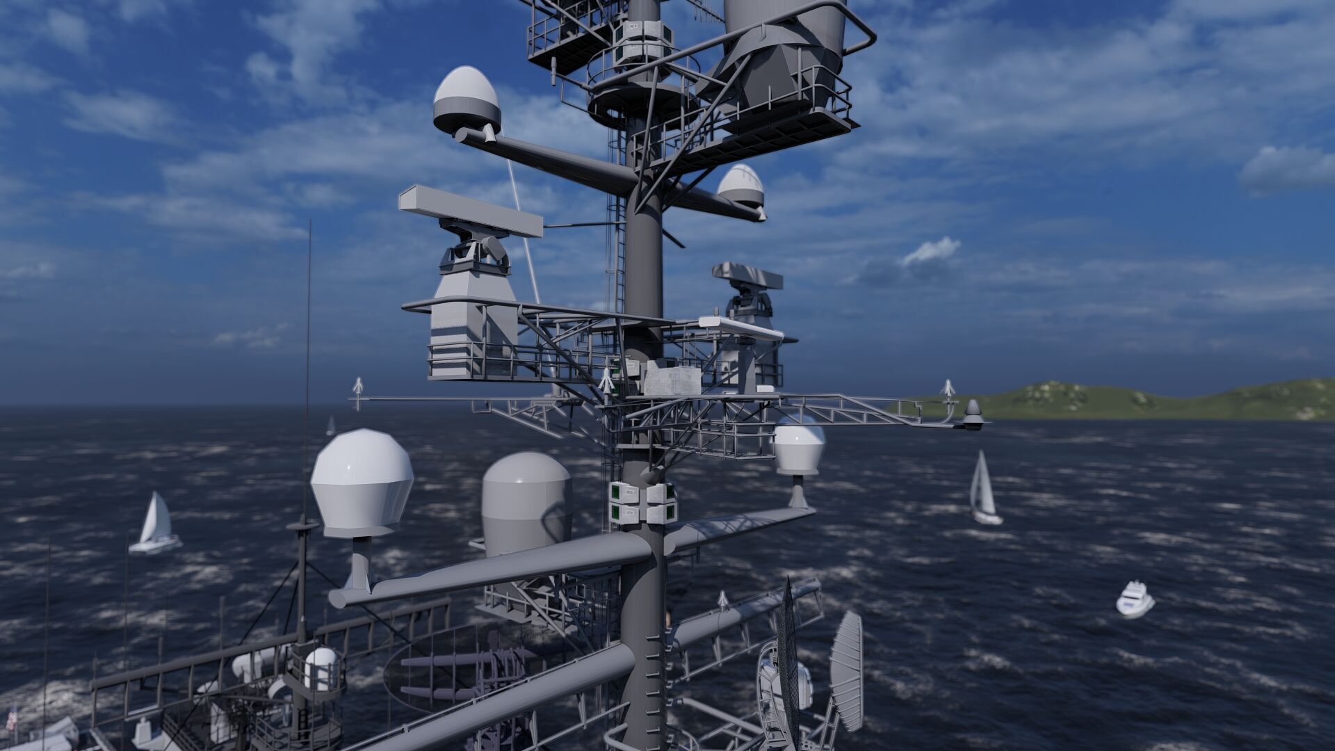 Ticonderoga class cruiser 3D model_25