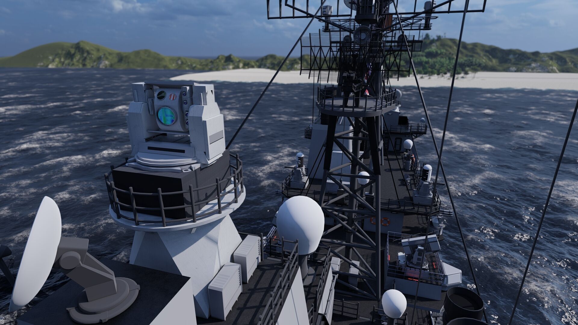 Ticonderoga class cruiser 3D model_18