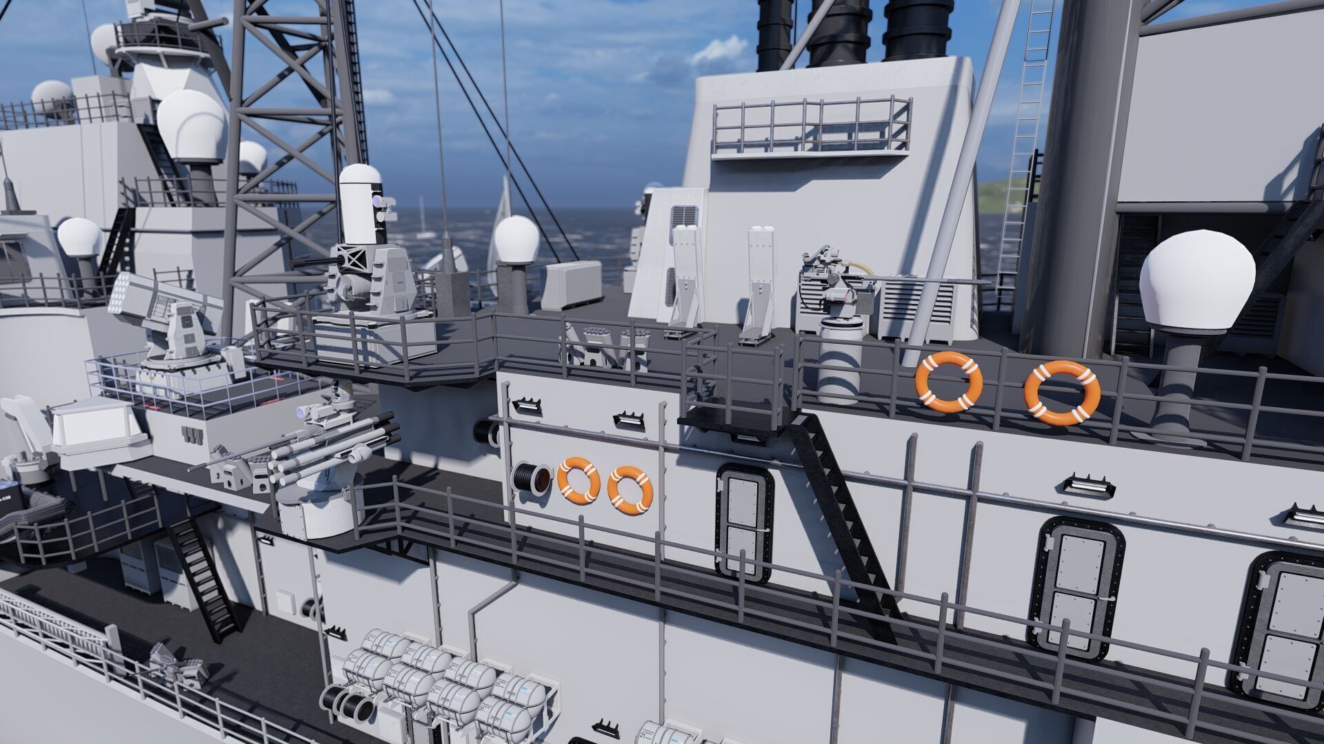 Ticonderoga class cruiser 3D model_26