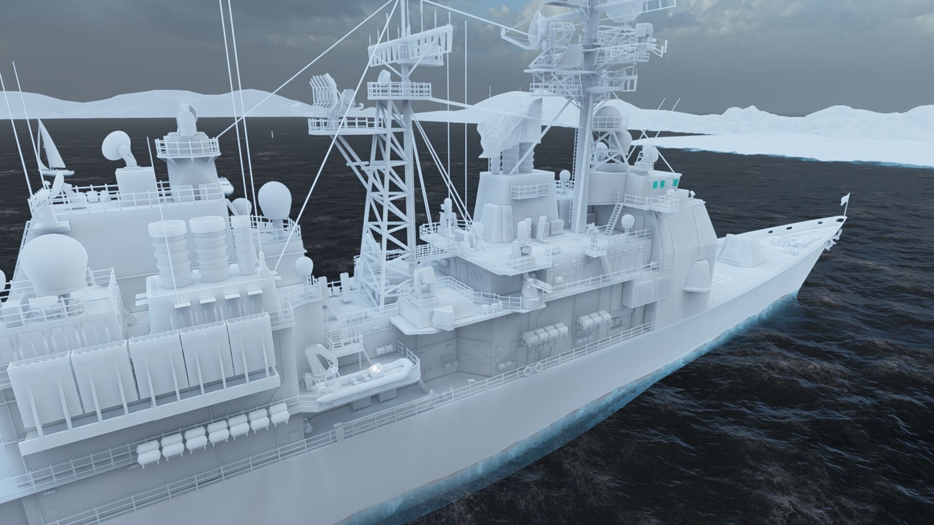 Ticonderoga class cruiser 3D model_32