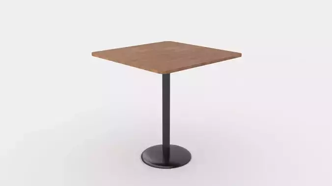 cafe wooden table